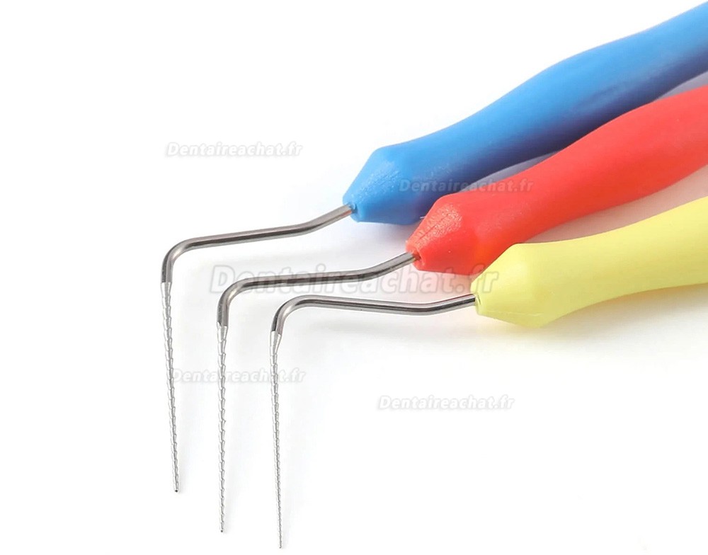 Limes endodontiques microscopiques dentaires 02 conicité #20 #25 #30